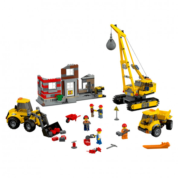 Конструктор LEGO City 60076 Снос здания в Иркутске