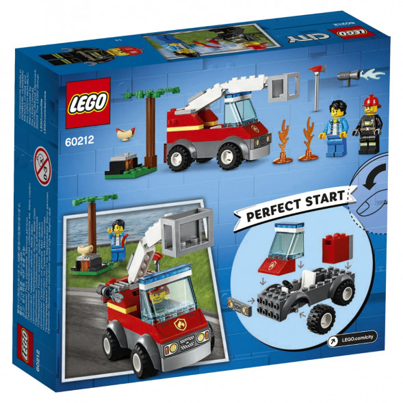Конструктор LEGO City Fire 60212 Пожар на пикнике в Иркутске