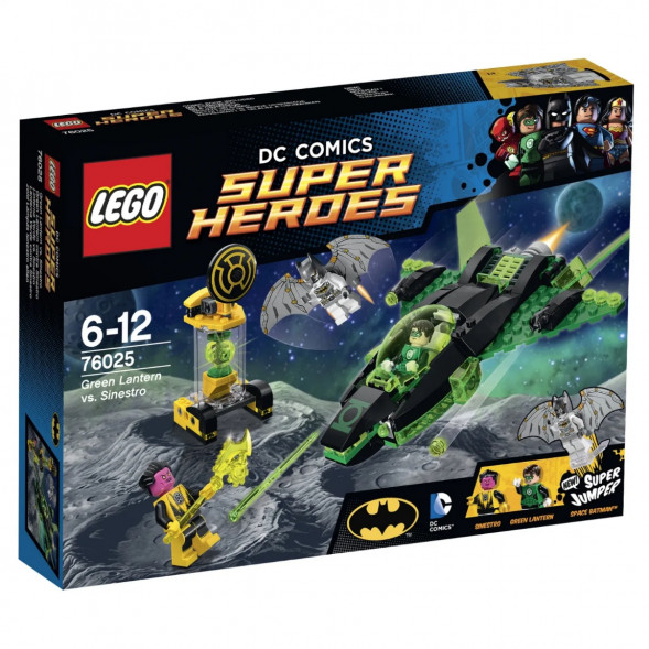 Конструктор LEGO Super Heroes 76025 Зеленый Фонарь против Синестро в Иркутске