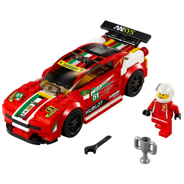 Конструктор LEGO Speed Champions 75908 Феррари 458 Италия GT2 в Иркутске