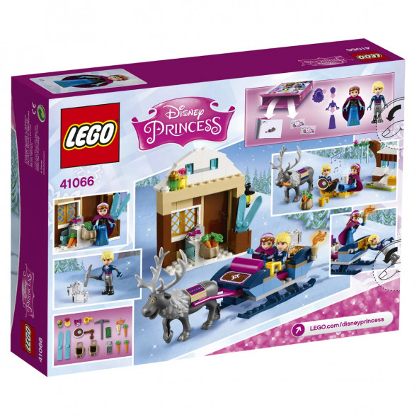 Конструктор LEGO Disney 41066 Princess Анна и Кристоф: прогулка на санях в Иркутске