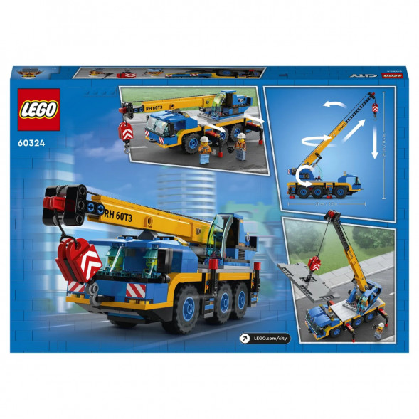 Конструктор LEGO City Great Vehicles 60324 Мобильный кран в Иркутске