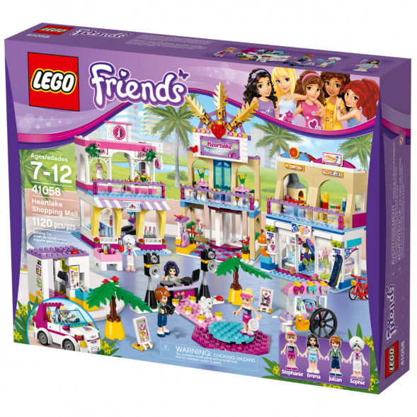 Конструктор LEGO Friends 41058 Торговый центр Хартлейк Сити в Иркутске
