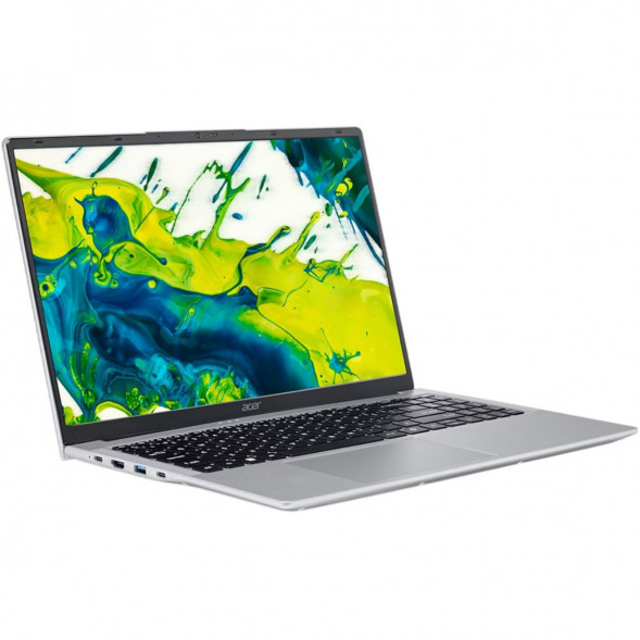 Ноутбук Acer Aspire Lite 15 AL15-54P-590V (15.6&amp;quot;, IPS, Intel Core Ultra 5, 8 ядер, 16 ГБ LPDDR5, 512 ГБ SSD, Intel Graphics), серебристый в Иркутске
