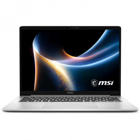 Ноутбук MSI Modern 14S AI+ G3MG-011XRU (14&amp;quot;, OLED, Intel Core Ultra 5 322 2.5ГГц, 6 ядер, 16ГБ DDR5, 512ГБ SSD, Intel Graphics, без ОС), серебристый в Иркутске