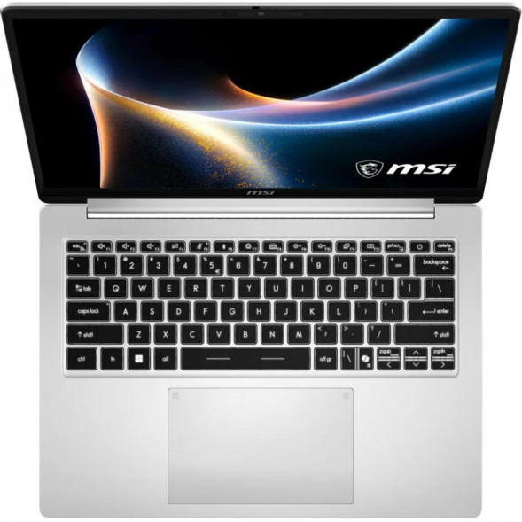Ноутбук MSI Modern 14S AI+ G3MG-011XRU (14&amp;quot;, OLED, Intel Core Ultra 5 322 2.5ГГц, 6 ядер, 16ГБ DDR5, 512ГБ SSD, Intel Graphics, без ОС), серебристый в Иркутске