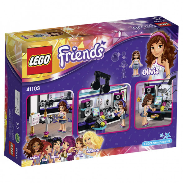 Конструктор LEGO Friends 41103 Поп звезда: студия звукозаписи в Иркутске