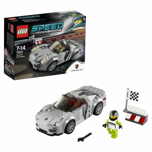 Конструктор LEGO Speed Champions 75910 Porsche 918 Spyde в Иркутске