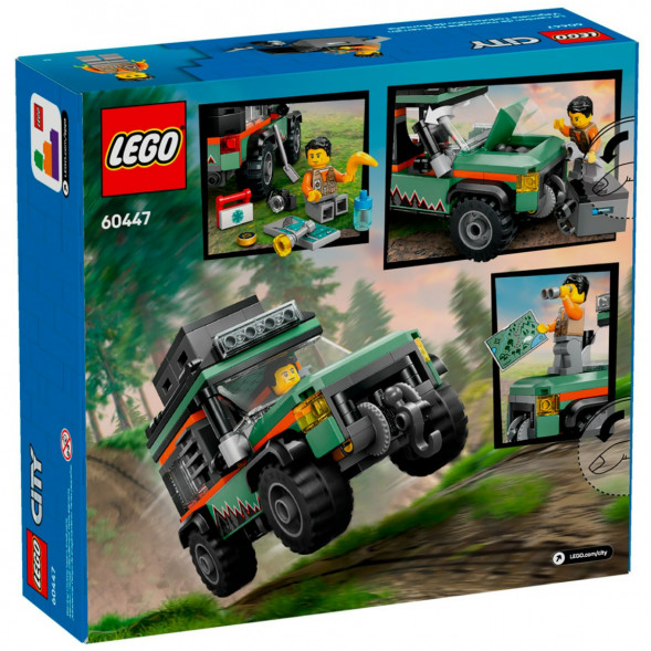 Конструктор LEGO City 60447 Внедорожный горный грузовик в Иркутске
