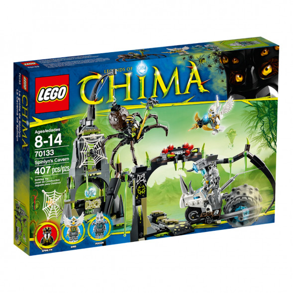 Конструктор LEGO Legends Of Chima 70133 Пещера Спинлина в Иркутске