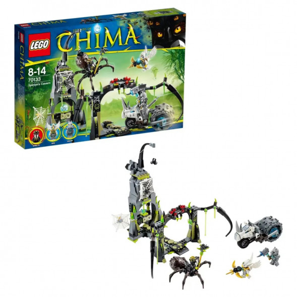 Конструктор LEGO Legends Of Chima 70133 Пещера Спинлина в Иркутске