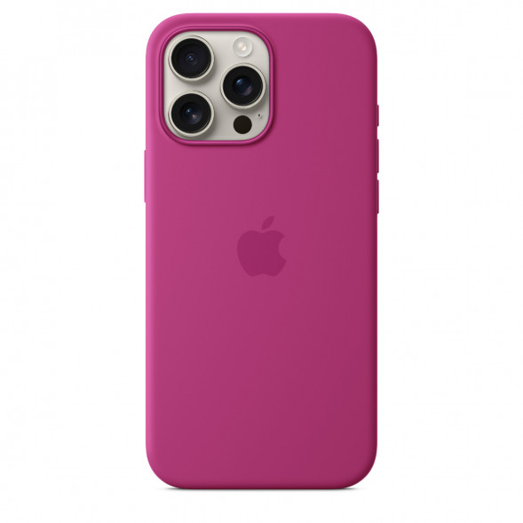Чехол Apple для iPhone 16 Pro Max Silicone MagSafe, Fuchsia (MYYX3ZM/A) в Иркутске