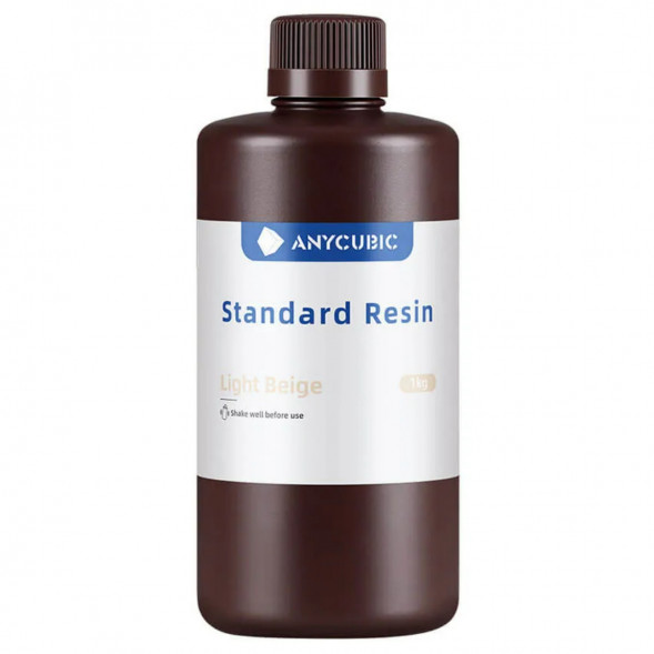 Смола для фотополимерного  принтера Anycubic Standard Resin Light Beige (Бежевый) в Иркутске