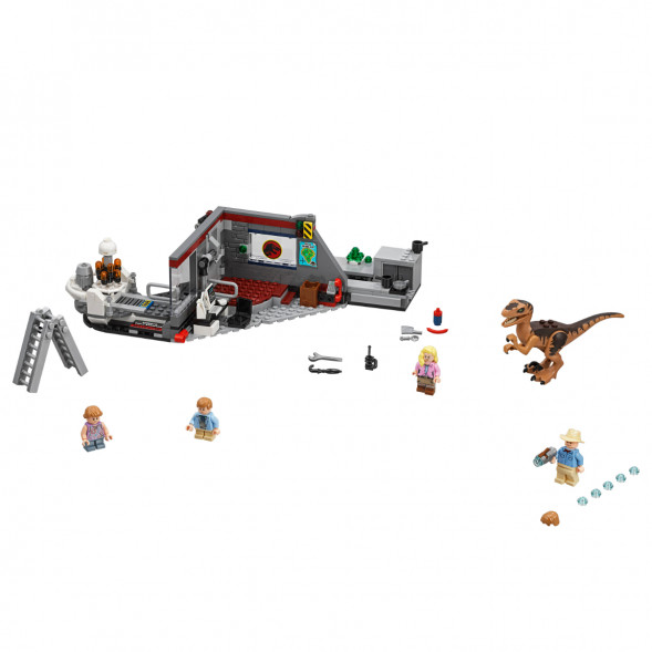 Конструктор LEGO Jurassic World 75932 Охота на рапторов в Парке Юрского Периода в Иркутске