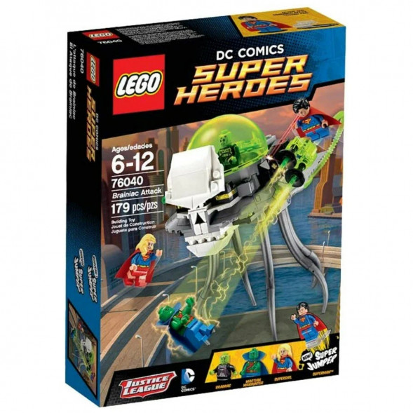 Конструктор LEGO Super Heroes 76040 Атака Брейниака в Иркутске