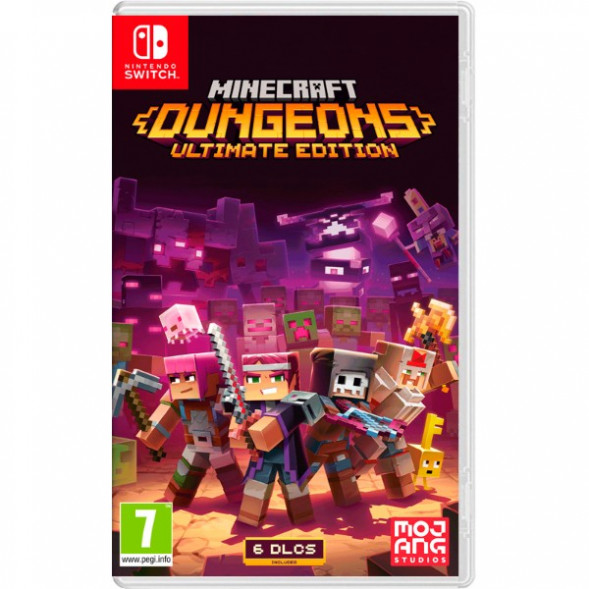 Игра Minecraft Dungeons - Ultimate Edition [Nintendo Switch, русские субтитры] в Иркутске