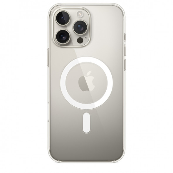 Чехол Apple Clear Case with MagSafe для iPhone 16 Pro Max, прозрачный (MA7F4ZM/A) в Иркутске