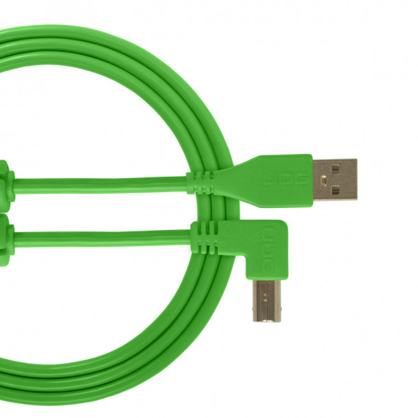 Аудиокабель UDG Ultimate Audio Cabel  USB 2.0 A-B 2 метра, зелёный в Иркутске