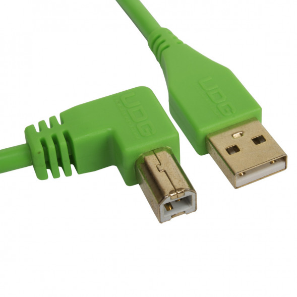 Аудиокабель UDG Ultimate Audio Cabel  USB 2.0 A-B 2 метра, зелёный в Иркутске