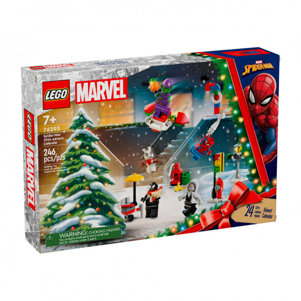 Конструктор LEGO Super Heroes 76293 Новогодний календарь Человек-паук, 2024 в Иркутске