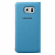 Чехол для Samsung Galaxy S6 S-View Cover (EF-CG920BLE), Blue в Иркутске