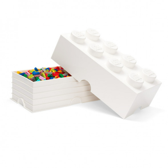 Пластиковый кубик для хранения LEGO Creator 4004, белый в Иркутске