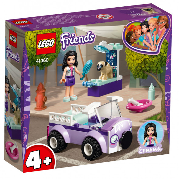 Конструктор LEGO Friends 41360 Передвижная ветклиника Эммы в Иркутске