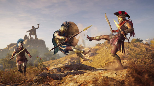Игра Assassin&amp;#039;s Creed: Одиссея [PS4, русская версия] в Иркутске
