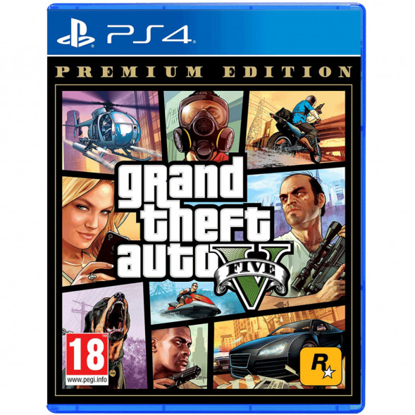 Grand Theft Auto V Premium Edition [PS4, русские субтитры] в Иркутске