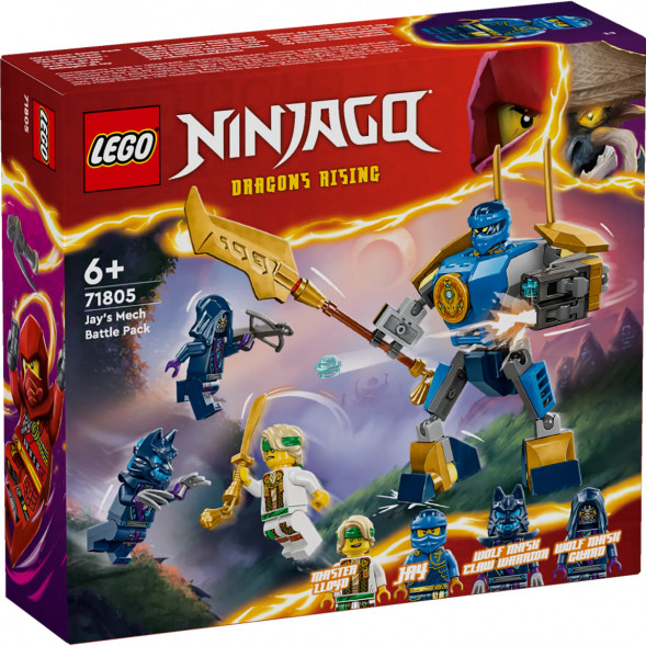 Конструктор LEGO Ninjago 71805 Боевой набор мехов Джея в Иркутске