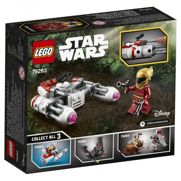 Конструктор LEGO Star Wars 75263 Микрофайтеры Истребитель Сопротивления типа Y в Иркутске