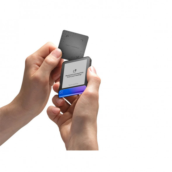 Аппаратный криптокошелек Ledger Flex+Recovery Key, Neptune Blue в Иркутске