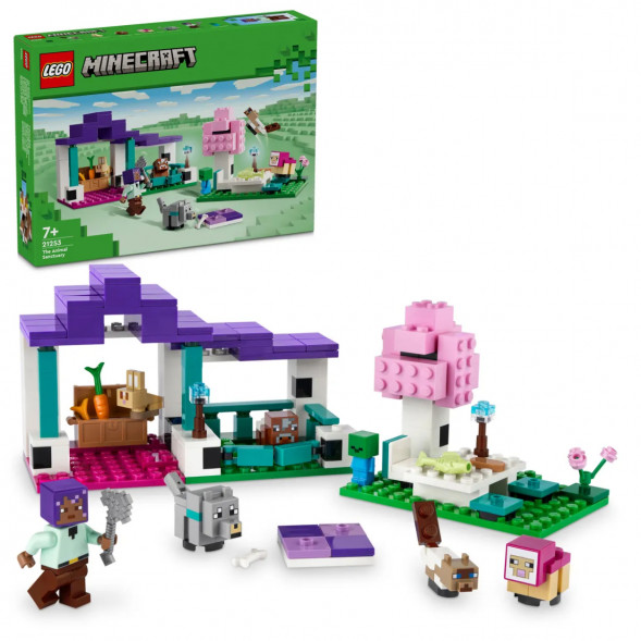 Конструктор LEGO Minecraft 21253 Приют для животных в Иркутске