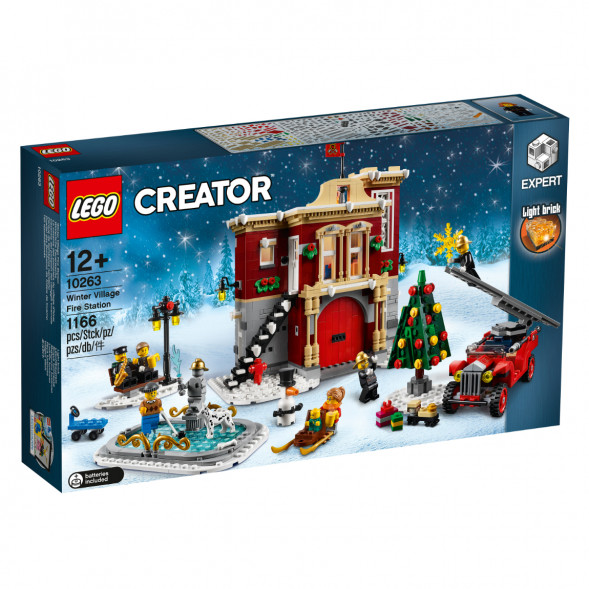 Конструктор LEGO Creator 10263 Пожарная часть в зимней деревне в Иркутске