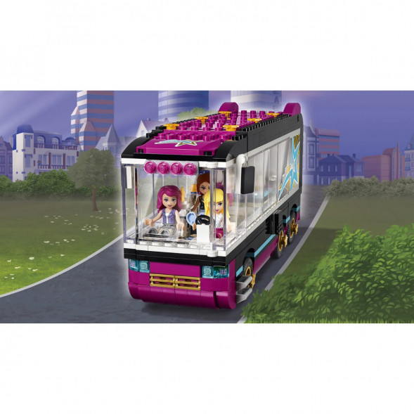 Конструктор LEGO Friends 41106 Поп звезда: гастроли в Иркутске