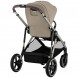 Детская коляска Cybex Gazelle S TPE Almond Beige с корзиной и дождевиком в Иркутске