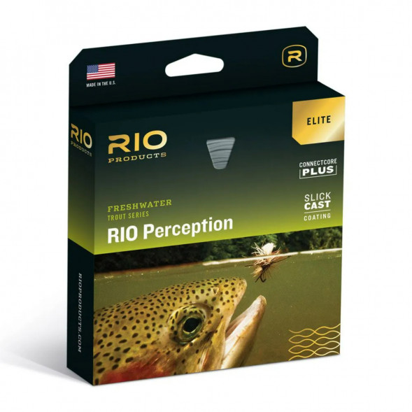 Леска RIO Elite Perception WF7F, Green/Camo/Gray в Иркутске