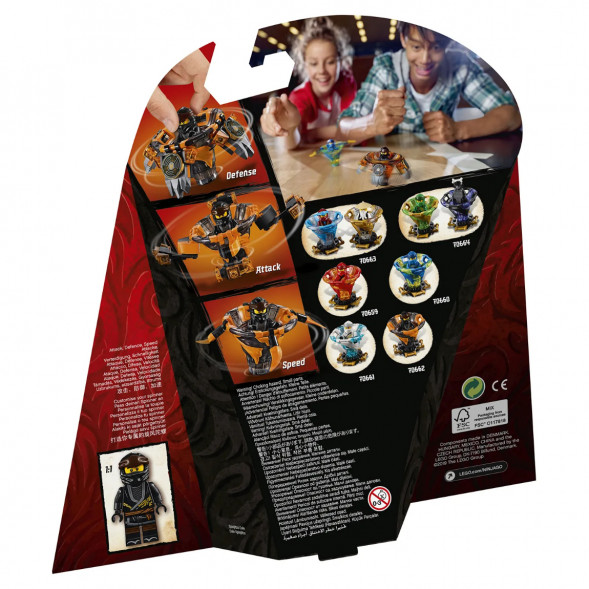 Конструктор LEGO Ninjago 70662 Коул мастер Кружитцу в Иркутске