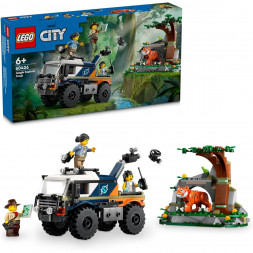Конструктор LEGO City 60426 Внедорожный грузовик Исследователь джунглей