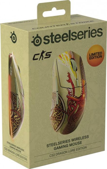 Беспроводная игровая мышь Steelseries CS2 Dragon Lore WL + USB Type-A 18000 DPI в Иркутске