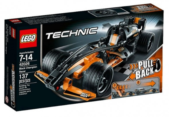 Конструктор LEGO Technic 42026 Чёрный гоночный автомобиль в Иркутске