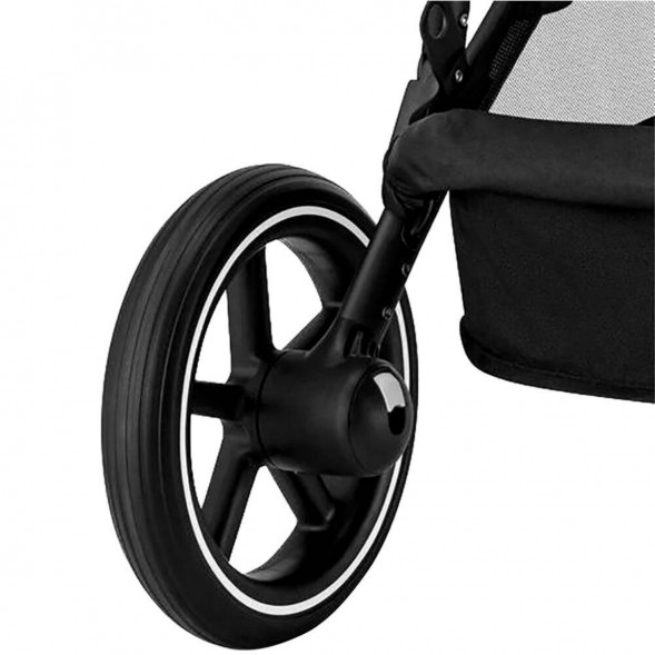 Детская коляска Cybex Gazelle S BLK Moon Black с корзиной и дождевиком в Иркутске