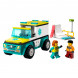 Конструктор LEGO City 60403 Скорая помощь и сноубордист в Иркутске