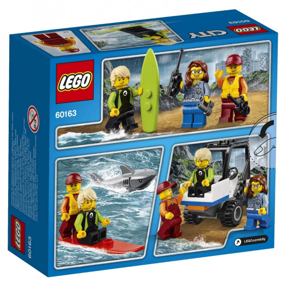 Конструктор LEGO City 60163 Береговая охрана в Иркутске