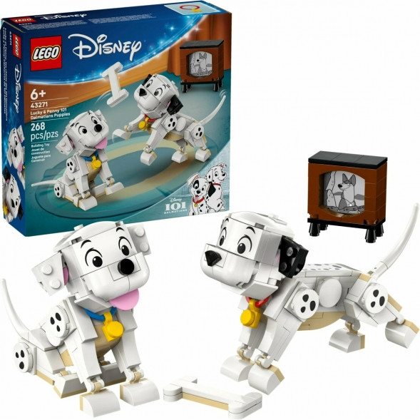 Конструктор LEGO Disney 43271 Лаки и Пенни, и 101 щенок далматинцев в Иркутске