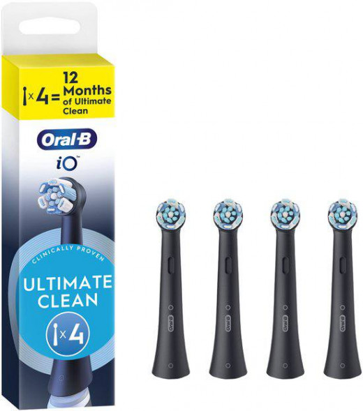 Насадки на зубные щетки Oral-B iO Series Ultimate Clean Black - CrissCross - 4 шт. в Иркутске