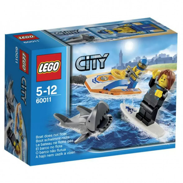 Конструктор LEGO City 60011 Спасение сёрфингиста в Иркутске
