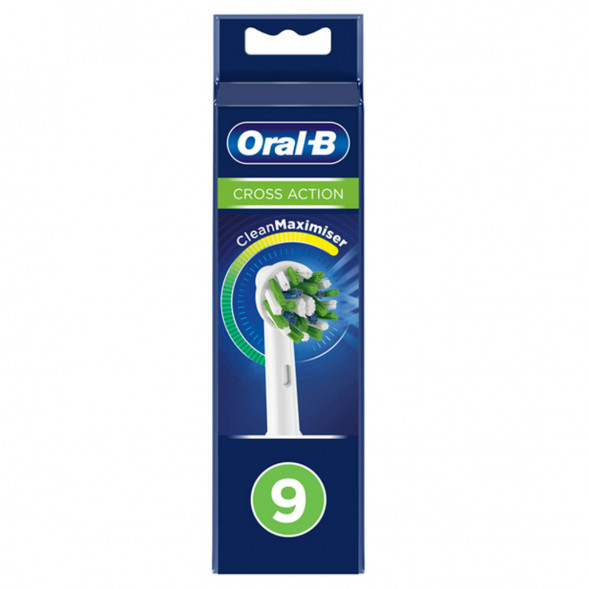 Насадки на зубные щетки Oral-B Cross Action, 9 шт. в Иркутске