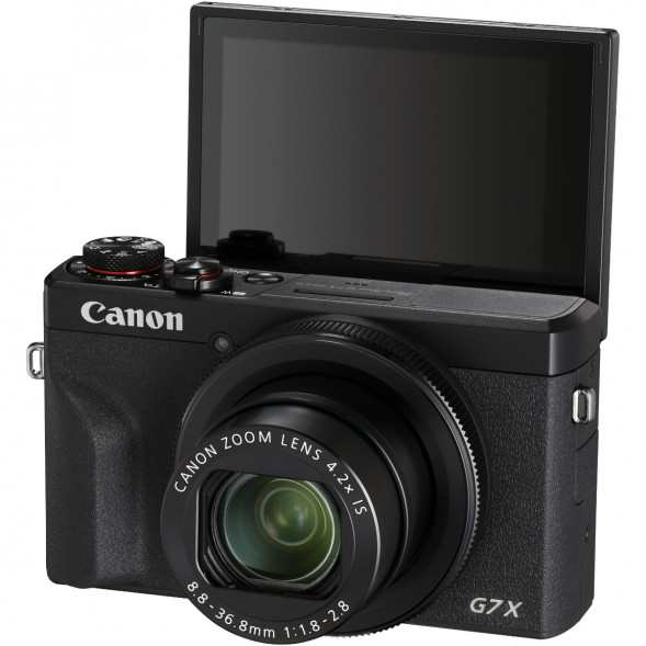 Фотоаппарат Canon PowerShot G7X Mark III, чёрный в Иркутске