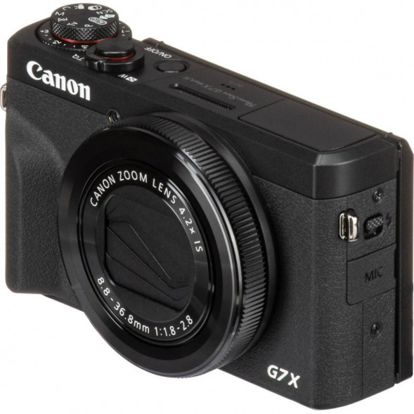 Фотоаппарат Canon PowerShot G7X Mark III, чёрный в Иркутске